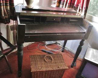 Antique Pianoforte Converted into a Desk
