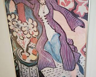1973 Matisse Exhibition Poster