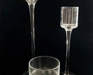 Cool Set of Mid-Century Stemware