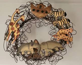 Noah's Ark Wreath