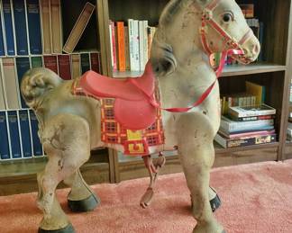 Vintage Metal Pedal Pony by Mobo