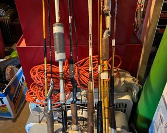 Fishing rods and reels