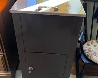Metal file cabinet