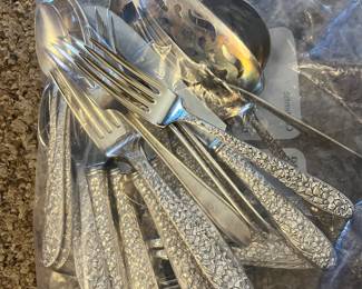 National Silver Company "Narcissus" flatware set