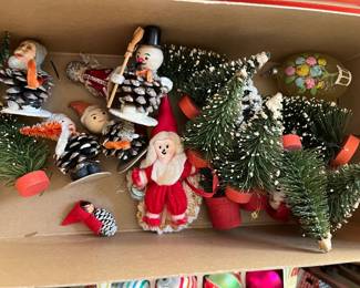 Vintage Christmas treasures.....