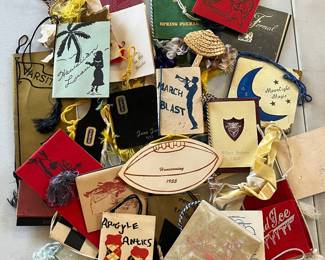 Lot of vintage dance cards!