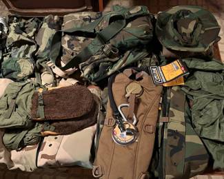 Tons of military items......