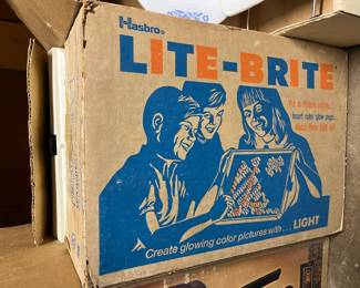 Lite-Brite in box.....
