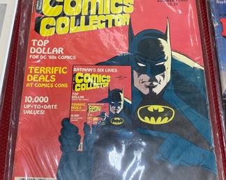Comics Collector Batman Cover