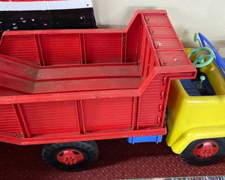 Large Vintage Plastic Dump Truck