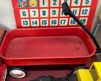 Vintage Small Metal Wagon