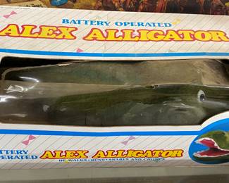 Battery Operated Alex Alligator