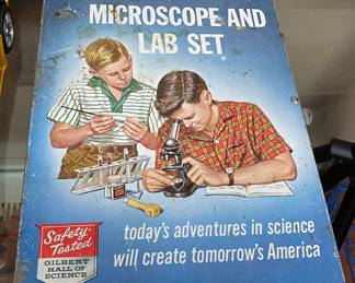 Gilbert Microscope and Lab Set