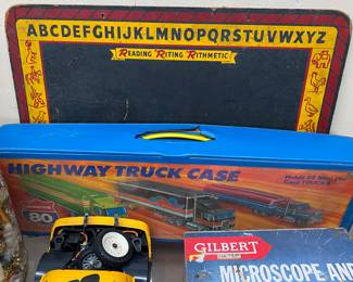 Old Educational Chalkboard