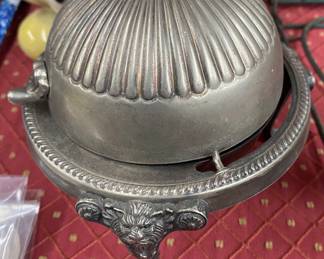 Silverplated Butter Dish