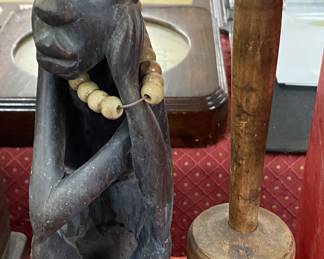 Carved African Statue