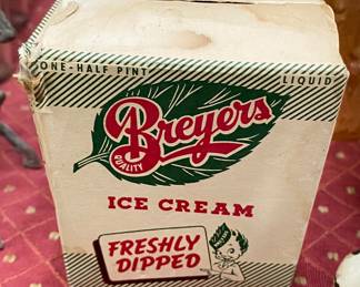 Vintage Breyers Ice Cream Box