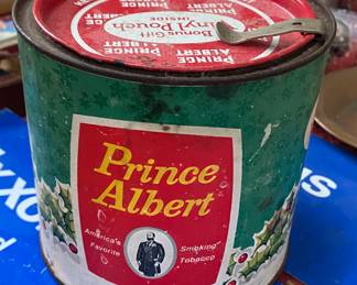 Prince Albert Christmas Tin