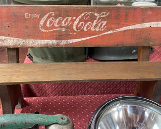 Small Coca Cola Bench