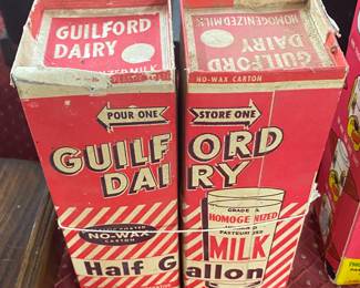 Old Guilford Dairy Milk Cartons