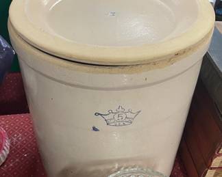5 Gallon Stoneware Crock