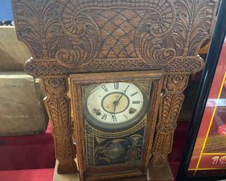 Oak Mantle Clock