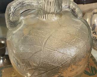 Small White House Apple Bottle