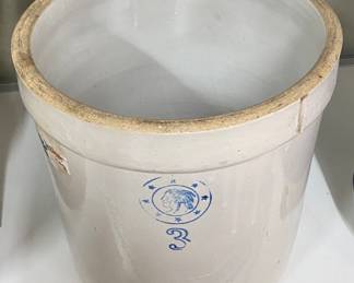 Three Gallon Stoneware Crock