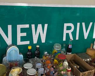 New River Sign