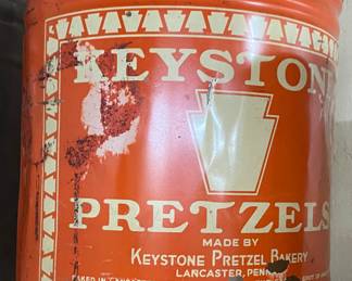 Keystone Pretzels Tin