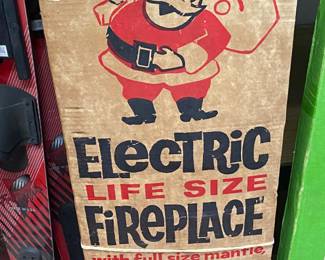 Toymaster Electric Fireplace Mantle