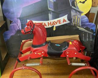 Wooden Rocking Horse