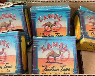 Camel Friction Tape Boxes
