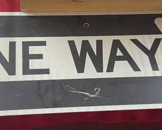 One Way Sign