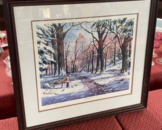William Mangum "Helping Hand" Signed and Numbered Print