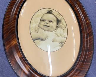 Framed Baby Photograph