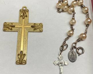Cross and Rosary
