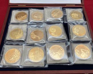 911 Gold Layered Coins/Tokens