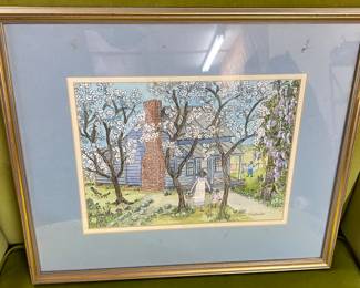Ravenel Gillard Folk Art Print