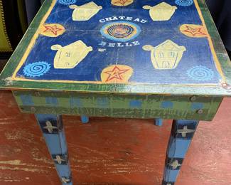 Indigo Passage Signed Table