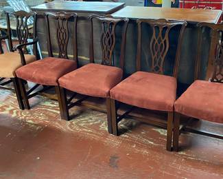 Set of Six Nice Dining Table Chairs