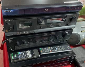 Sony Stereo and Video Equipment