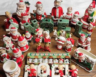 Christmas Ceramics, Holt Howard, Lefton, Kreiss, and more available.