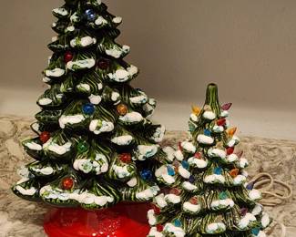 Ceramic Christmas Trees