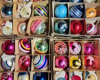 Mercury Glass Ornaments 