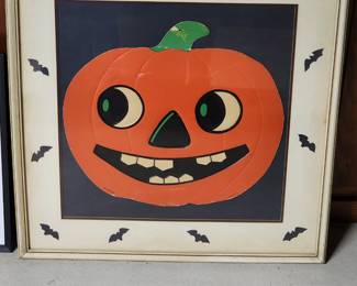 Framed Halloween Die Cut