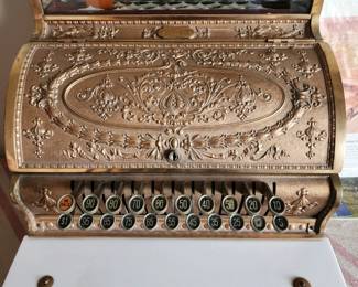 Brass Cash Register