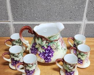 Hand Painted Lemonade Set