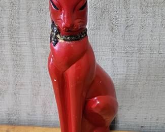 Mid Century Chalk Cat