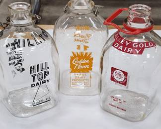 Local Milk Bottle Collection, Baraboo Bottles